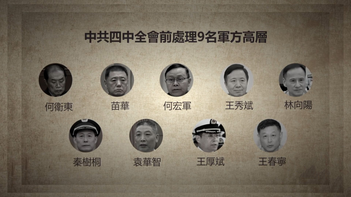 【2025十大禁闻之二】中共权斗公开化 军政高官批量落马