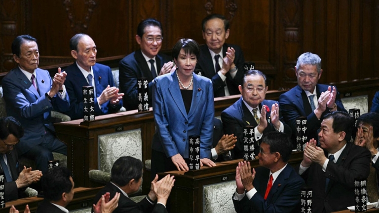 石破茂率內閣總辭 高市早苗成日本首位女首相