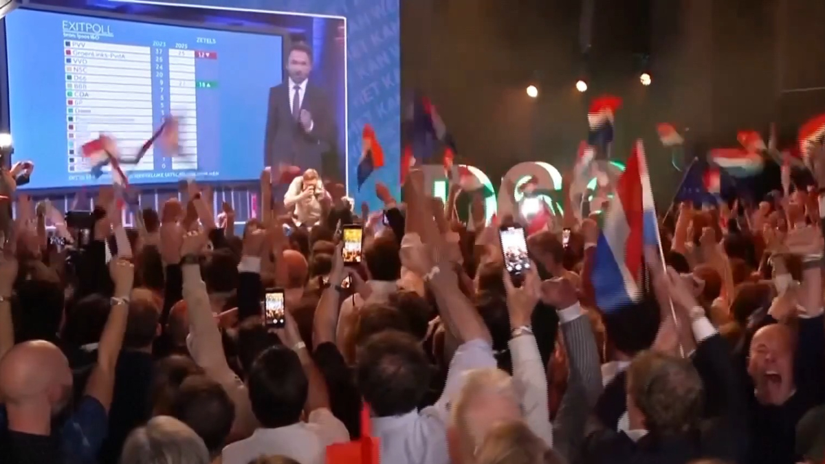 荷蘭大選 中間派D66與自由黨勢均力敵