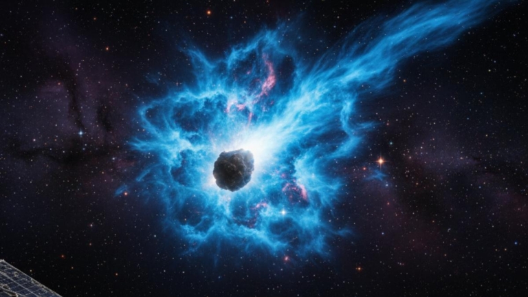 星際彗星3I/ATLAS繞日爆奇異藍光 亮度驚人