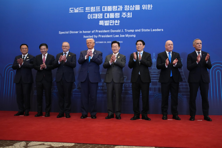 APEC直擊 李在明接待各國領袖