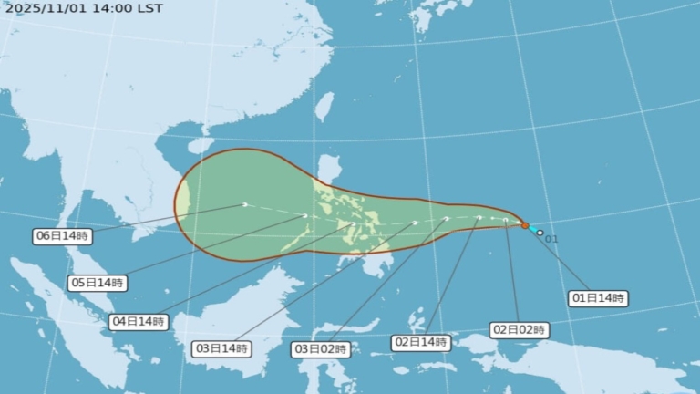 氣象署：北台灣下週濕涼 估颱風最快1、2天生成