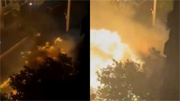 紐約汽車突爆炸火球衝天 7名消防員受傷