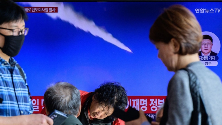 朝鮮再射彈飛行約700多公里 研判落在日本EEZ外側