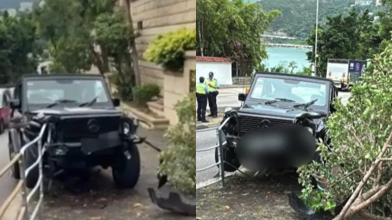 知名導演陳可辛出車禍 現場畫面曝光