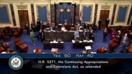 參議院通過撥款提案 政府停擺即將結束