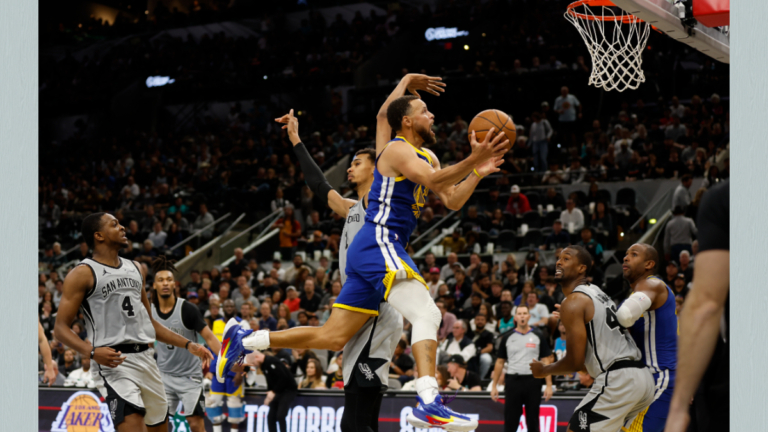 NBA：庫里連砍45+分 率勇士「雙殺」馬刺
