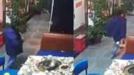 重庆男火锅店吃“霸王餐” 连锅也偷走
