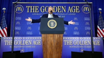 【美國聚焦】川普在麥當勞峰會發表經濟演說 通膨恢復正常