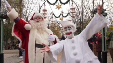 丹麥蒂沃利花園聖誕點燈 猶如北歐童話