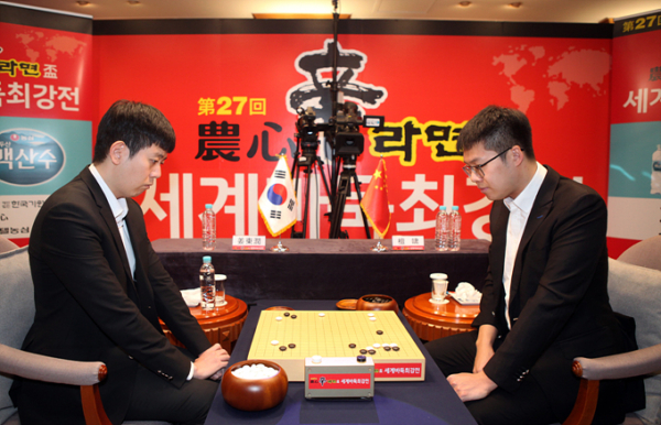 農心盃圍棋擂台賽激戰正酣 三國齊頭並進