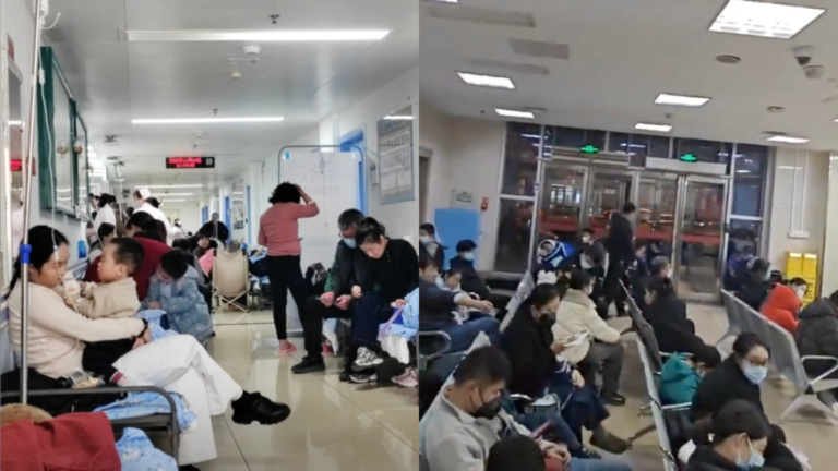 中國多地兒童醫院爆滿  民眾直言：這是瘟疫（多視頻）