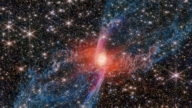 韦伯望远镜拍到太空中的“红蜘蛛”星云