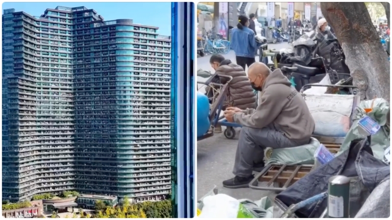 中國經濟持續下行 杭州知名大樓租金腰斬