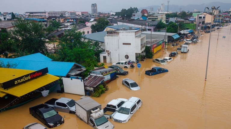 暴雨洪災重創東南亞多地 罹難者增至129人(組圖)