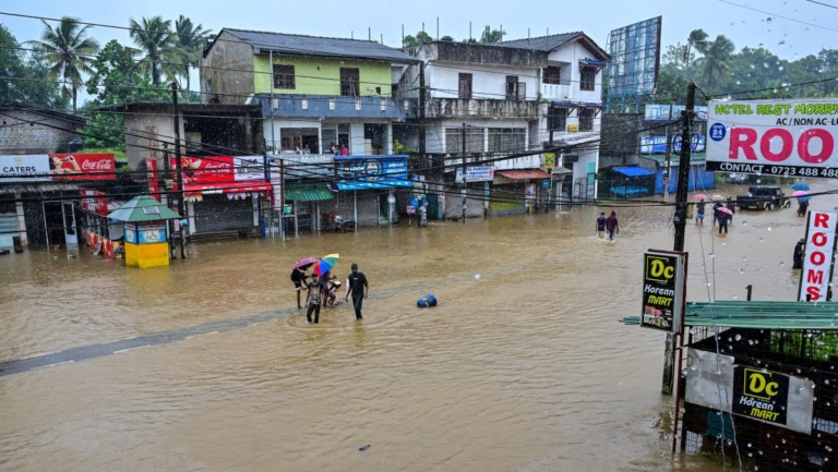 暴雨洪災重創斯里蘭卡 東南亞水災死亡攀升