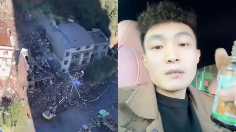 湖南老闆引爆煙花店 留遺書舉報副市長（視頻）