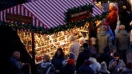德國紐倫堡聖誕市集揭幕 燈火延續四百年傳統