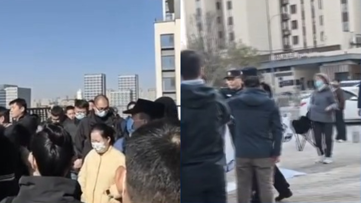 【禁闻】12月3日维权动态 陕西楼盘按安置房甩卖 引发业主抗议
