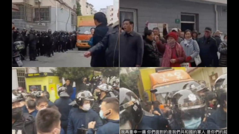 12月5日兩岸掃描 現役鎮壓老兵 上海海軍家屬院再爆衝突