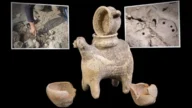 失落的文明 以色列发现3300年前祭祀器皿