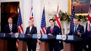 美澳部長級會談聚焦印太 AUKUS合作是核心