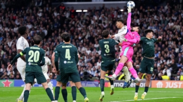 歐冠：曼城客場逆轉王馬 阿森納奪六連勝