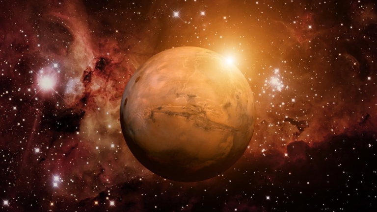 火星表面現城市大小「蝴蝶」圖案 傳遞何信號