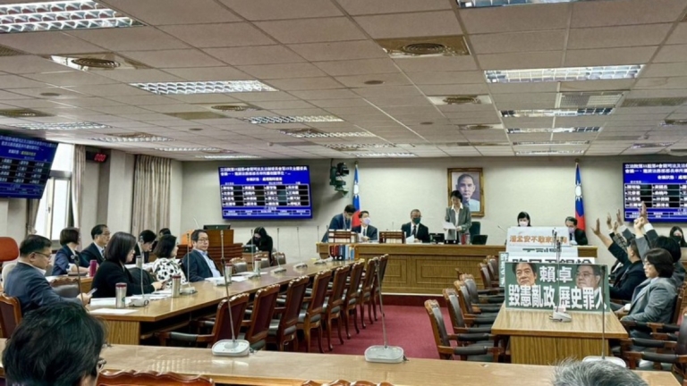台灣在野發動彈劾閣揆、總統 流程門檻速看