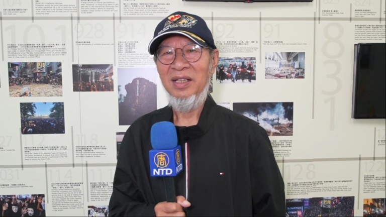 中國民主黨創始人之一朱虞夫向新唐人電視台觀眾拜年！