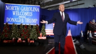 川普北卡演讲为共和党造势 致力降低生活成本