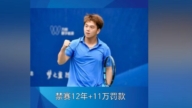 中国网球选手频传打假球 逄仁龙被禁赛12年