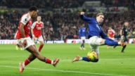英超第17轮：阿森纳2分优势领跑 曼城紧追