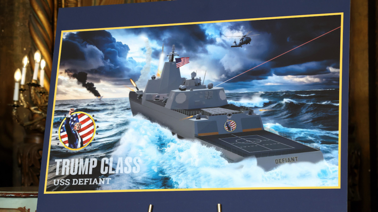 【華府連線】造「川普級」巨型戰列艦 美宣布黃金艦隊計劃