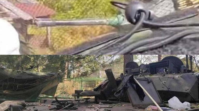 泰柬戰場中製武器接連出包 傳兩輛VT-4炮管炸膛