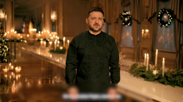 戰火中迎聖誕 澤連斯基致辭 祈求烏克蘭和平