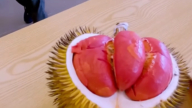口紅色榴槤你見過嗎?馬來西亞珍稀品種受矚