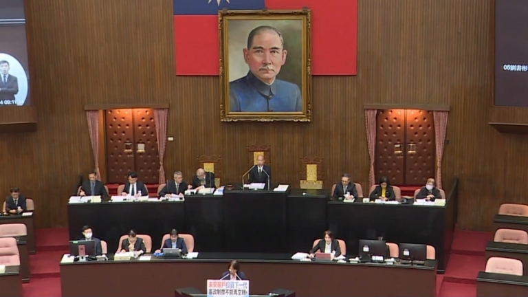 台在野推總統彈劾案明年519表決 綠批自相矛盾