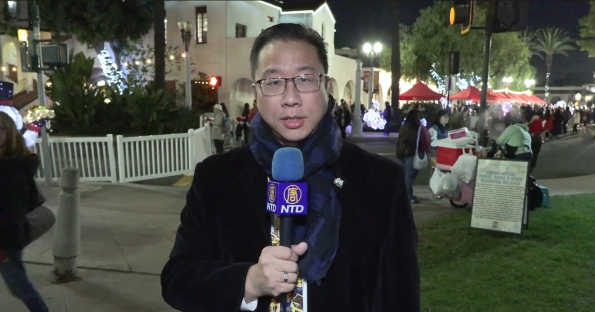 聖蓋博市議員吳程遠為新唐人觀眾拜年 | 新年快樂 | 賀歲賀年 | 新唐人电视台