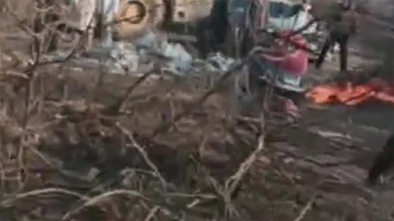 西安村民點汽油反强徵 兩人燒傷（視頻）