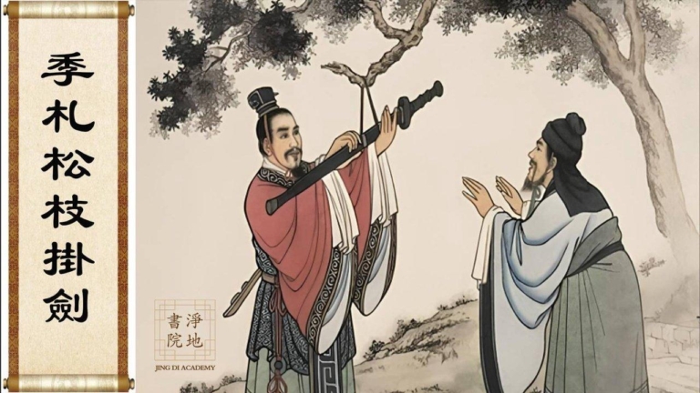 【故事薈萃｜民間故事】季札松枝掛劍