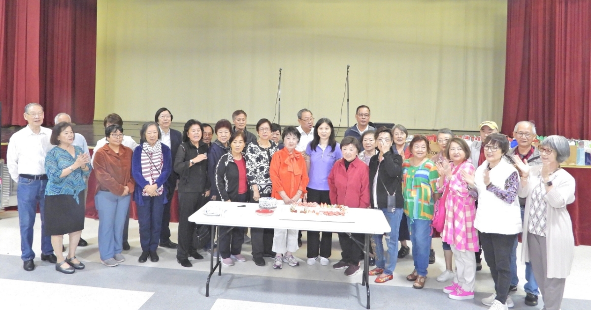 中華保健中心長者慶生會歡聚一堂