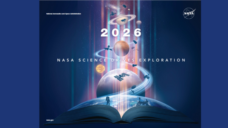 NASA推出2026年月曆 展現罕見宇宙景觀