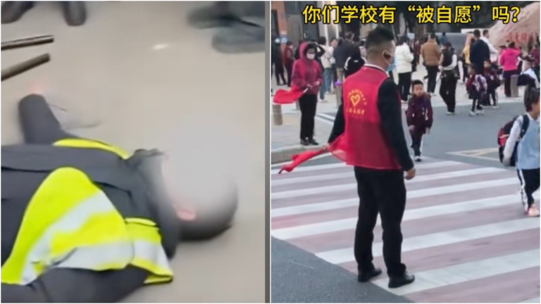 湖南家長站護學崗時死亡 當局稱「自願參加」惹議