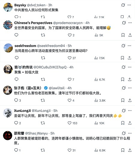 跨年夜中共如臨大敵 有人放煙花慶祝遭追捕（視頻）