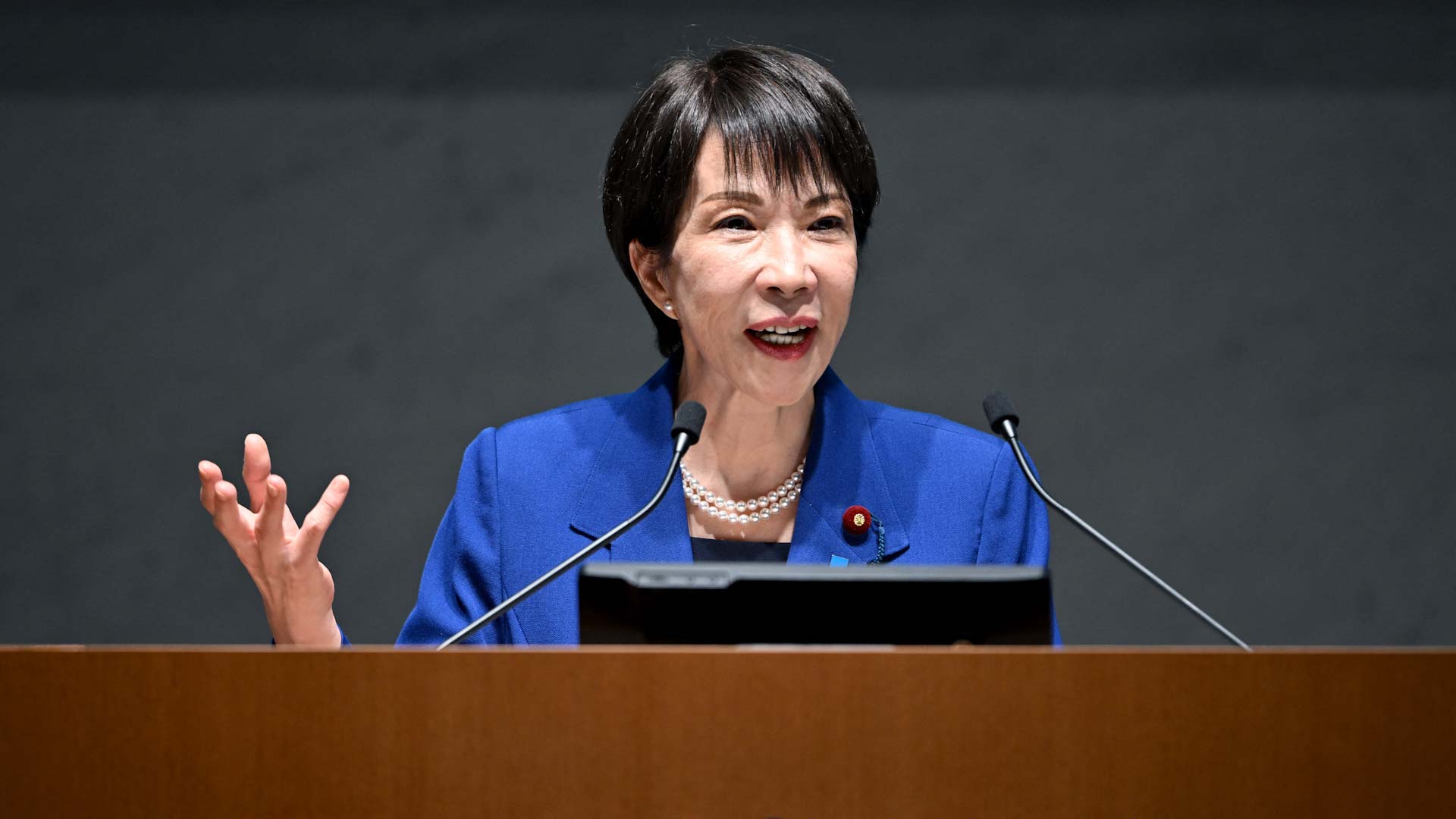 日本首相高市早苗據報將於1月23日國會開議當天提前解散眾議院,並於下個月舉行改選。(Kazuhiro NOGI / AFP via Getty Images)