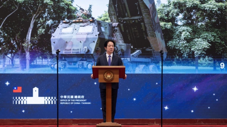 賴清德新年講話：不畏中共威脅全力強化國防韌性