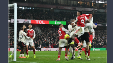 英超：阿森納戰平利物浦 以六分優勢領跑