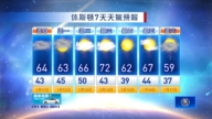 休斯顿天气预报（1月11日至17日）