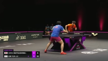 WTT杜哈冠軍賽 林昀儒展現殺手本色 輕取松島輝空